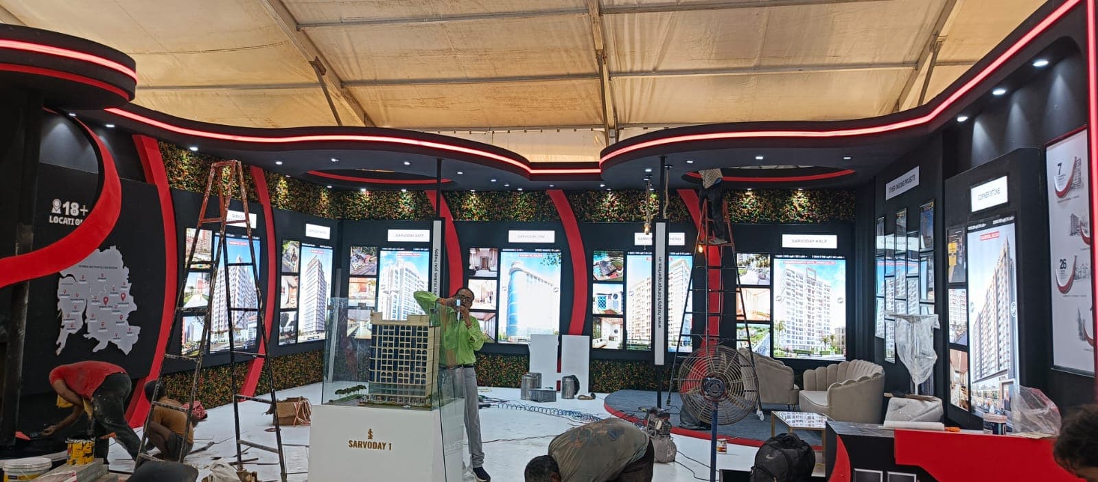 Exhibition stall design